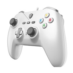 Msi Forge GC200 Beyaz Pc ve Android uyumlu Kablolu Oyun Kolu - Thumbnail