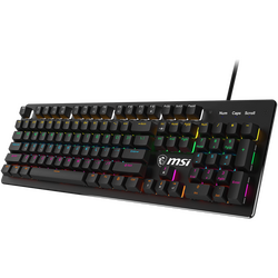 Msi Forge GK300 Red Switch RGB Mekanik Türkçe Kablolu Gaming Klavye - Thumbnail