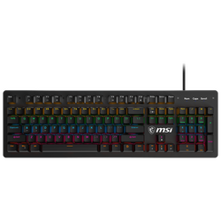 Msi Forge GK300 Red Switch RGB Mekanik Türkçe Kablolu Gaming Klavye - Thumbnail