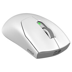 MSI Forge GM340 Wireless 12000 DPI 1000Hz RGB Kablosuz Beyaz Gaming Mouse - Thumbnail