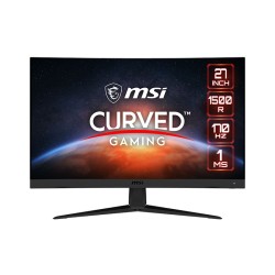 MSI G27CQ5 CURVED 1500R VA 2560X1440 (WQHD) 16:9 170HZ 1MS FREESYNC PREMIUM HDR READY GAMING MONITOR - Thumbnail