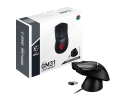 MSI - MSI Clutch GM31 LıghtWeight RGB Kablosuz Optik Oyuncu Mouse