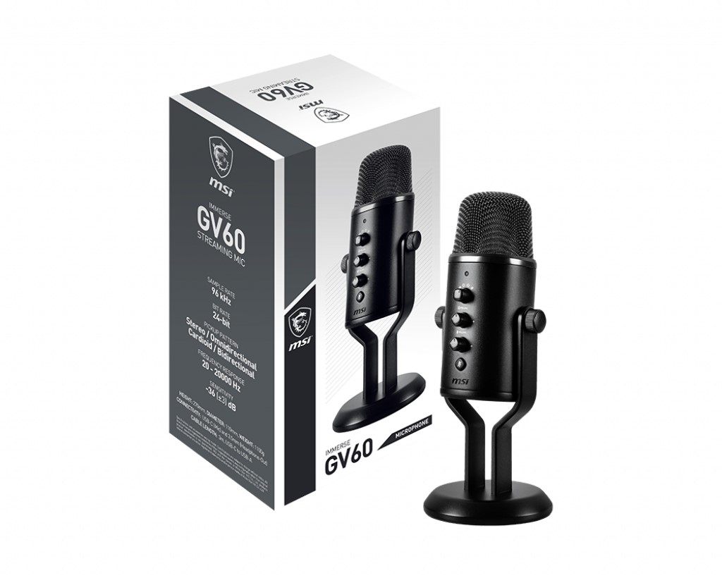Msi GG Immerse GV60 Streaming Mikrofon