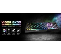 Msi Vigor GK30 TR RGB Gaming Klavye - Thumbnail