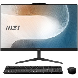 MSI MODERN AM242 12M-636XTR 23.8 LED 1920X1080 (FHD) I5-1235U 8GB DDR4 512GB SSD DOS SIYAH AIO PC - Thumbnail