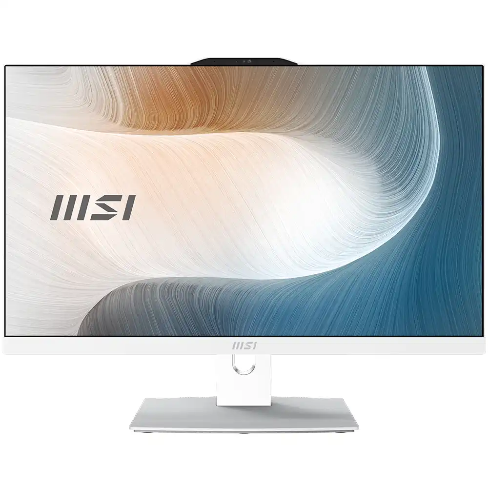 MSI - MSI MODERN AM242TP 12M-1678XTR 23.8 FHD 16:9 (1920X1080) I5-1235U 8GB DDR4 512GB SSD FDOS DOKUNMATIK BEYAZ AIO PC