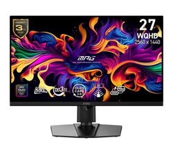 MSI MPG 271QR QD-OLED X50 2560x1440 WQHD FLAT 500HZ 0.03MS ADAPTIVE-SYNC GAMING MONITOR - Thumbnail