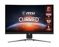 MSI MPG ARTYMIS 273CQR CURVED 1000R VA 2560X1440 (WQHD) 16:9 165HZ 1MS FREESYNC PREMIUM GAMING MONITOR - Thumbnail