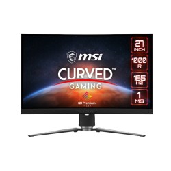 MSI MPG ARTYMIS 273CQR QD CURVED 1000R VA 2560X1440 (QHD) 16:9 165HZ 1MS FREESYNC PREMIUM GAMING MONITOR - Thumbnail