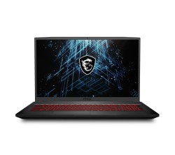 MSI NB GF75 THIN 10UE-083TR I7-10750H 16GB DDR4 RTX3060 GDDR6 6GB 1TB SSD 17.3 FHD 144Hz W10 - Thumbnail