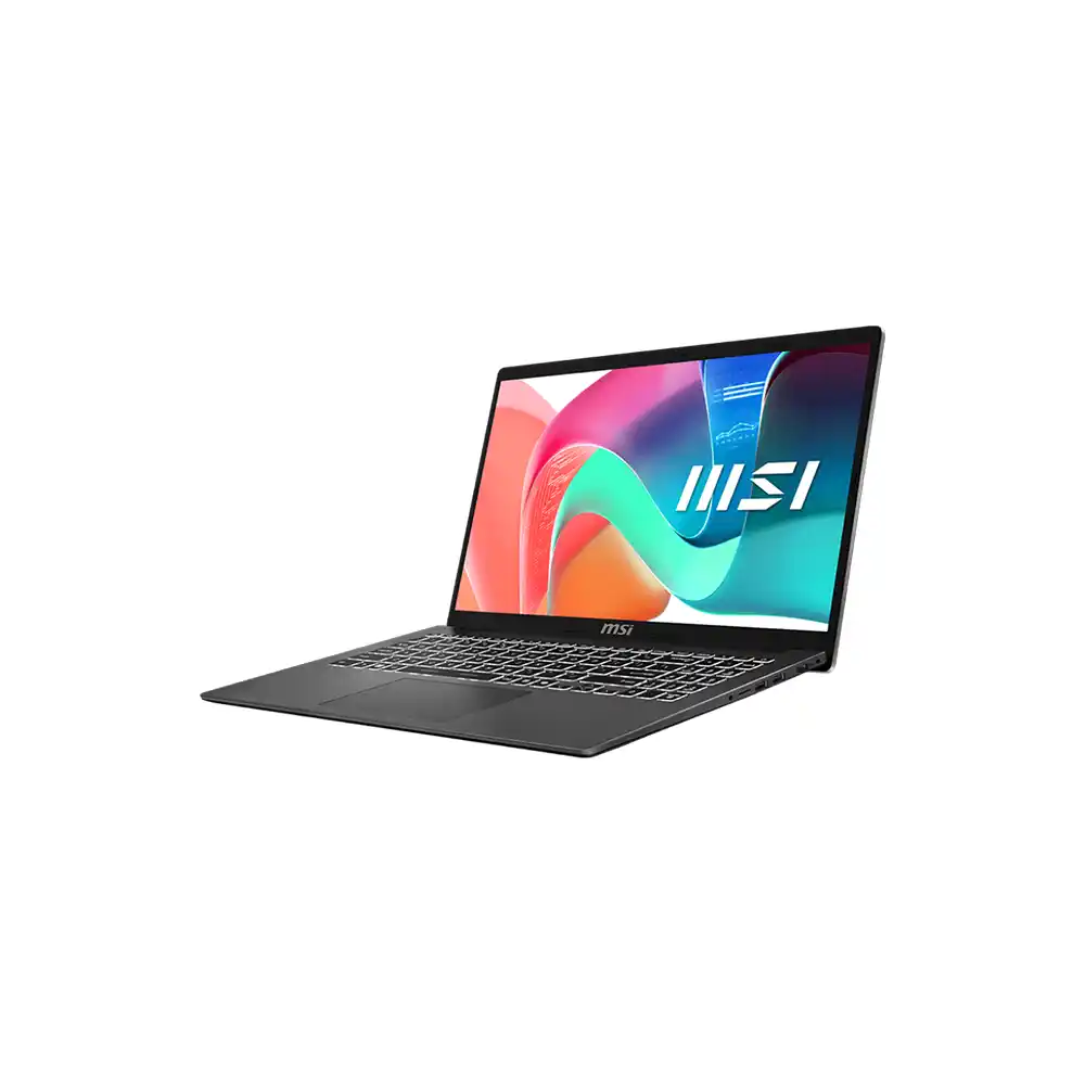 MSI NB MODERN 15 F1MG-632XTR CORE 7 150U 16GB DDR4 UMA 512GB SSD 15.6 FHD DOS GRI - Thumbnail