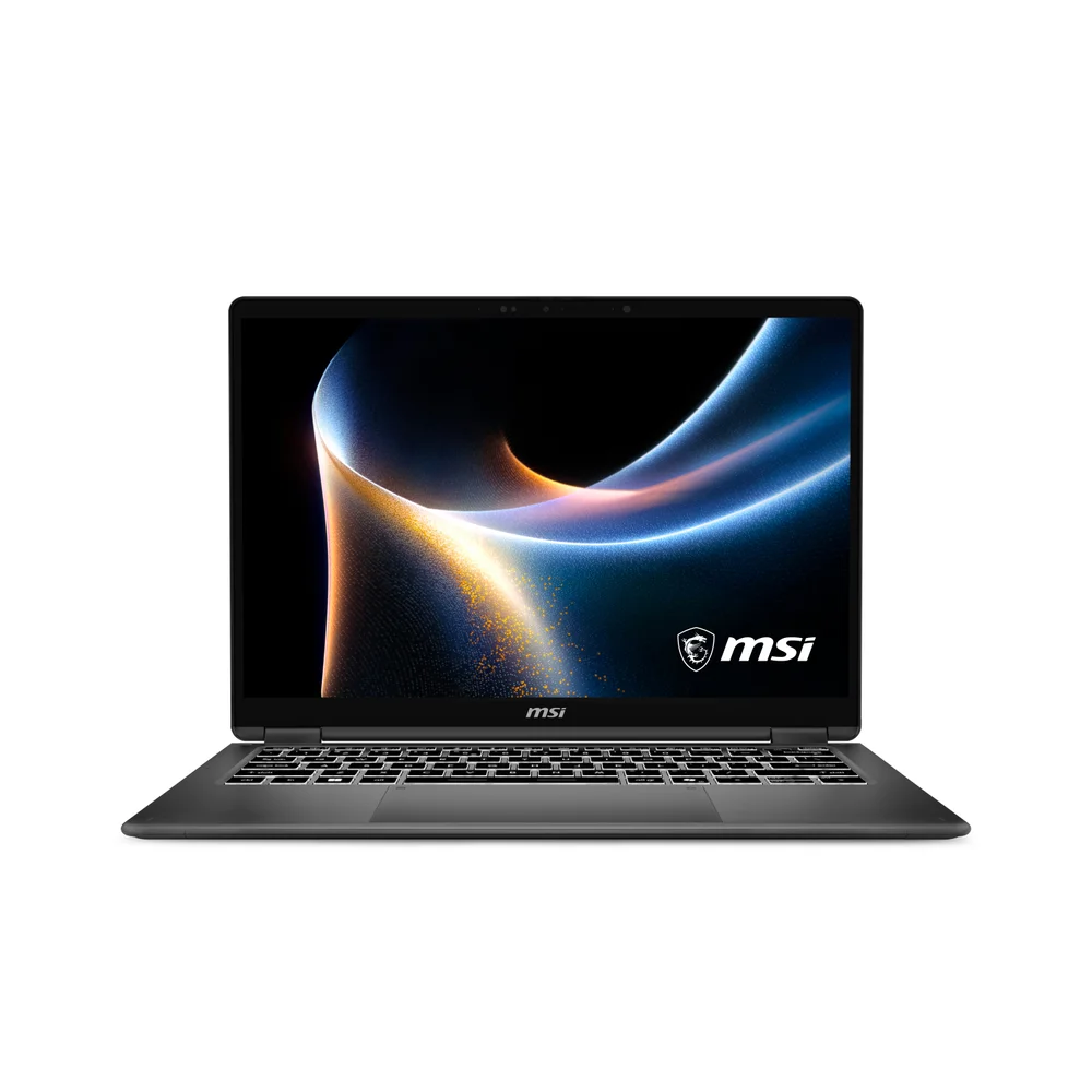 MSI - MSI NB PRESTIGE 14 FLIP AI+ D3MTG-038TR ULTRA 9 386H 32GB LPDDR5X UMA 2TB SSD 14.0 FHD+ OLED TOUCH W11 GRI