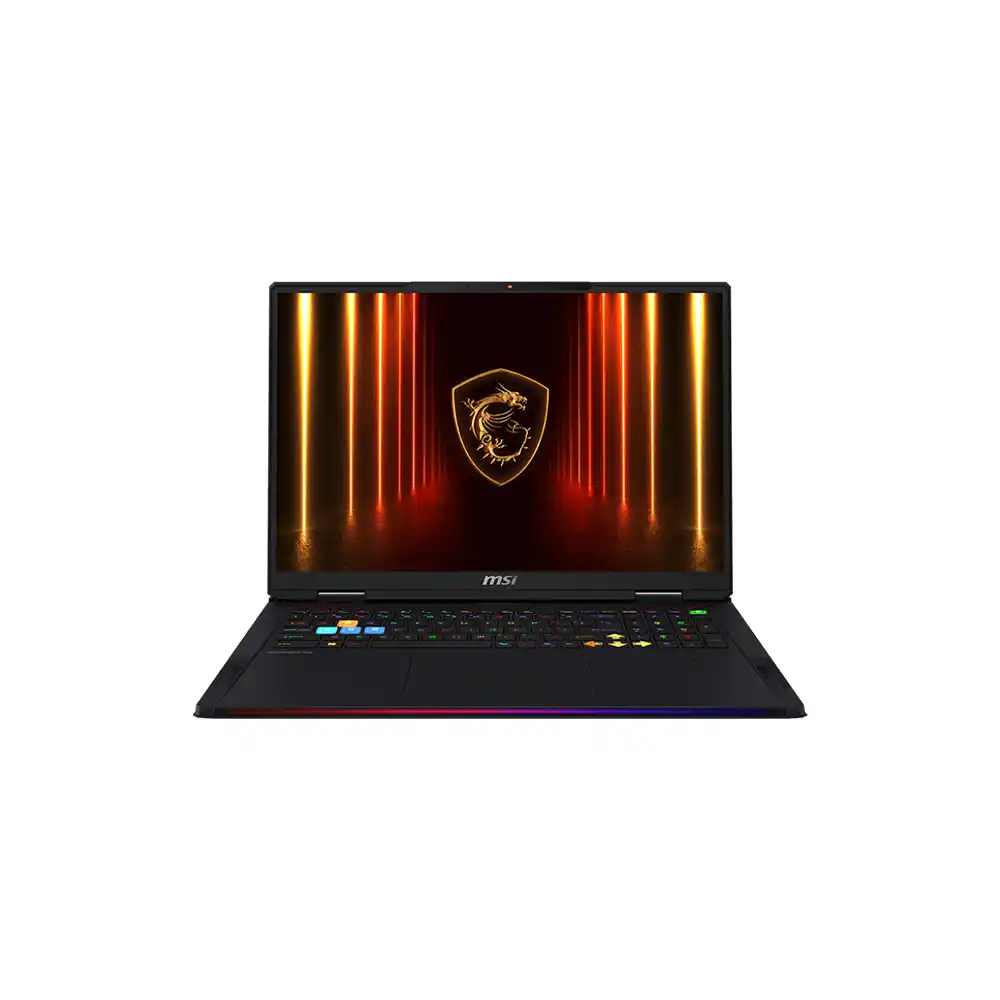 MSI - MSI RAIDER 18 MAX HX A2WJ-1059TR ULTRA 9 290HX PLUS 64GB DDR5 RTX5090 GDDR7 24GB 4TB SSD 18.0 UHD+ MINILED 120Hz W11