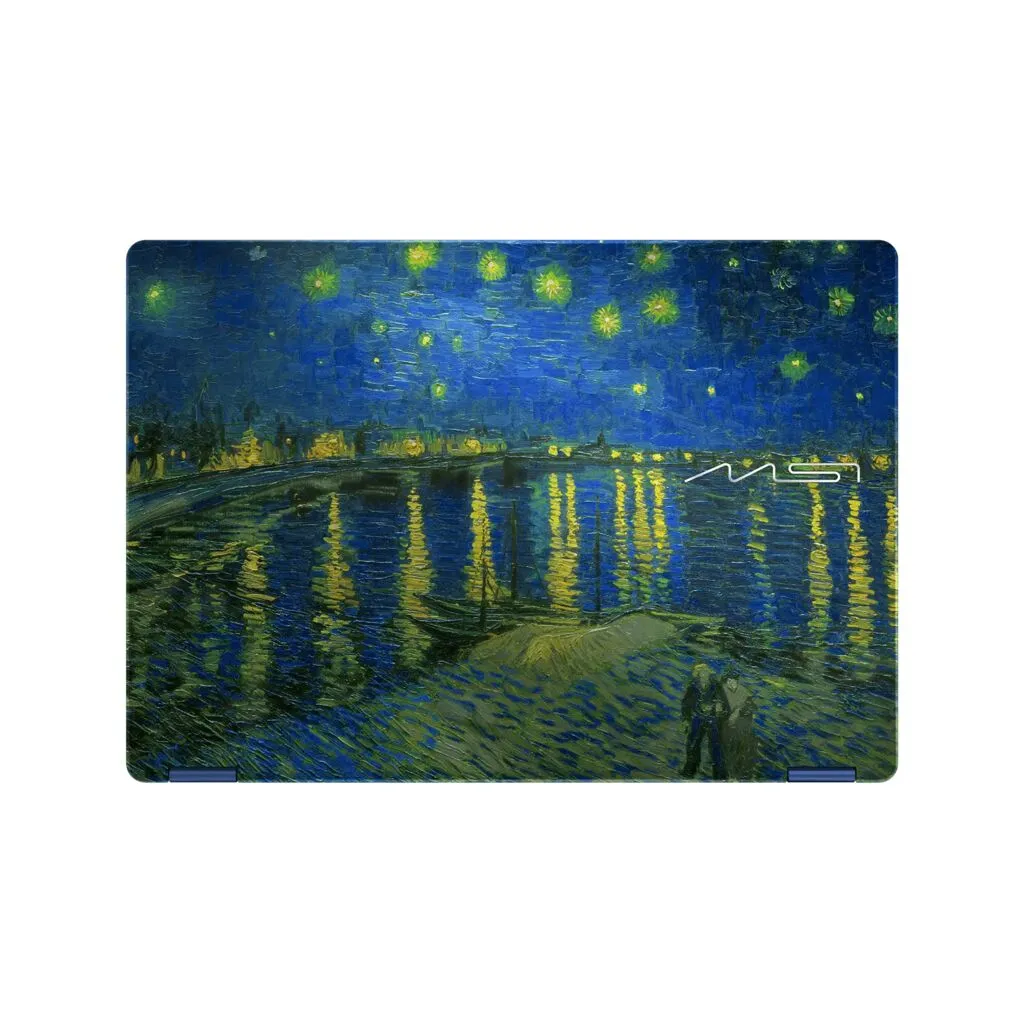 MSI NB PRESTIGE 14 FLIP AI+ THE STARRY NIGHT OVER THE RHONE-290TRY ULTRA X9 378H 32GB LPDDR5X UMA 1TB SSD 14.0 FHD+ OLED TOUCH W11 - Thumbnail