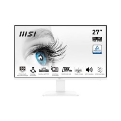 MSI PRO MP273AW 1920x1080 (FHD) FLAT IPS 100HZ ANTI-GLARE BEYAZ MONITOR - Thumbnail