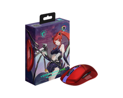 Msi Versa Wireless MLG Edition Red Gaming Mouse - Thumbnail