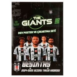 Mythos - Mythos Cards Beşiktaş The Giants Dev Poster ve Çıkartma Seti 2024 2025
