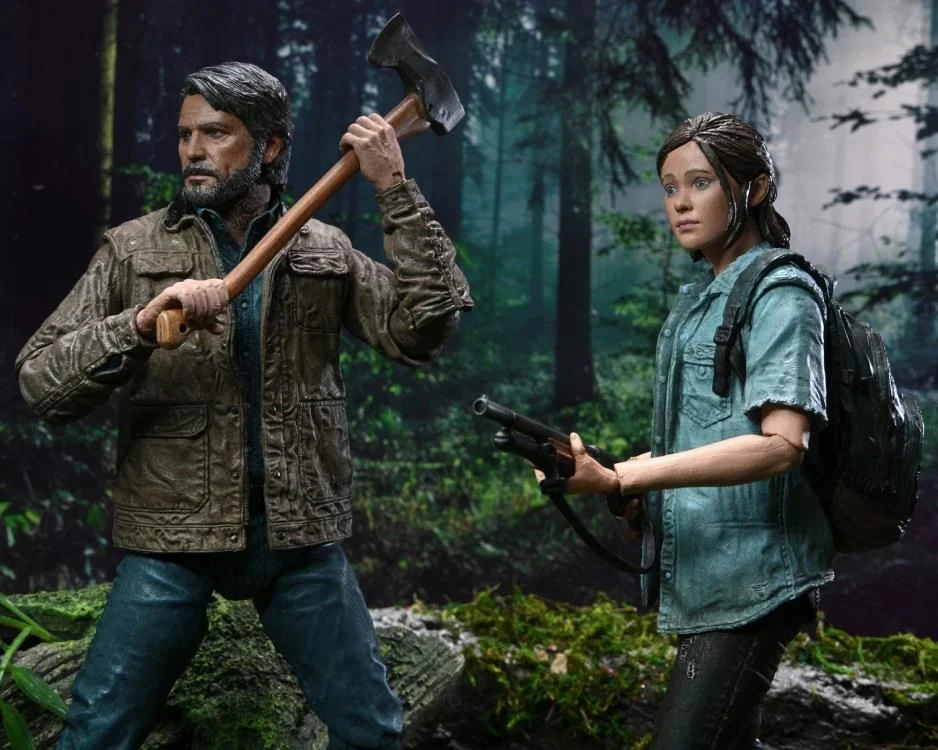 NECA THE LAST OF US PART 2 ULTIMATE JOEL AND ELLIE 2 PACK ACTION FIGURE - Thumbnail