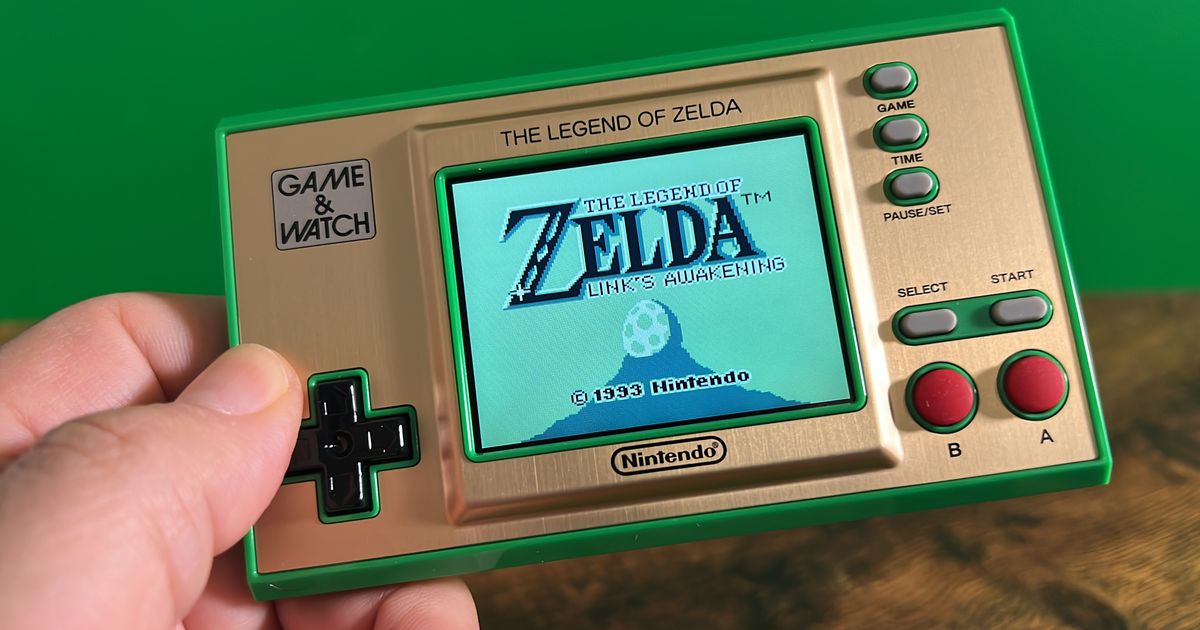 Nintendo Game and Watch Zelda Edition