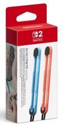 Nintendo Switch 2 Joycon Bileklik Kırmızı Mavi - Thumbnail