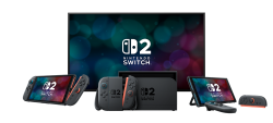 Nintendo Switch 2 Konsol Mavi Kırmızı Mario Kart Wolrd Paketi - Ön Sipariş - Thumbnail