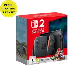 Nintendo Switch 2 Konsol Mavi Kırmızı Mario Kart Wolrd Paketi - Ön Sipariş - Thumbnail