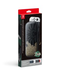 Nintendo Switch Carrying Case and Screen Protector Zelda Tears of the Kingdom Edition - Thumbnail