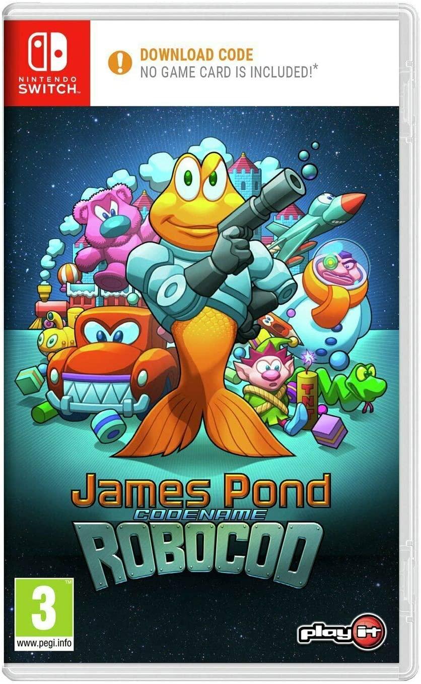 Nintendo Switch James Pond Codename Robocod Dijital Kod