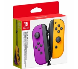 NINTENDO SWITCH JOY CON IKILI MOR VE TURUNCU - Thumbnail