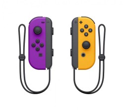 Nintendo Switch Joy-con İkili Mor/Turuncu Joycon - Thumbnail