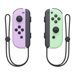 NINTENDO SWITCH JOYCON PAIR PURPLE AND GREEN - Thumbnail