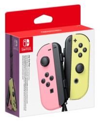 NINTENDO SWITCH JOYCON PAIR PINK AND YELLOW - Thumbnail