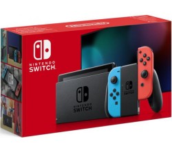  NINTENDO SWITCH KONSOL NEON KIRMIZI VE MAVI YENI PIL - Thumbnail