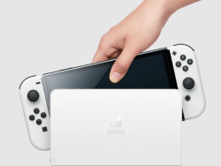 NINTENDO SWITCH OLED EDITION WHITE - Thumbnail