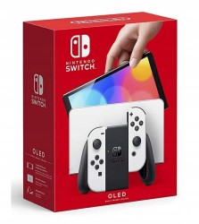 NINTENDO SWITCH OLED EDITION WHITE - Thumbnail