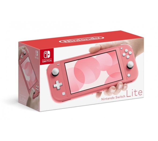 Nintendo Switch Lite Konsol Coral Pink - Pembe
