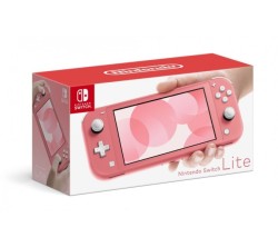 Nintendo Switch Lite Konsol Coral Pink - Pembe - Thumbnail