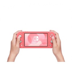 Nintendo Switch Lite Konsol Coral Pink - Pembe - Thumbnail