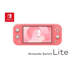 Nintendo Switch Lite Konsol Coral Pink - Pembe - Thumbnail