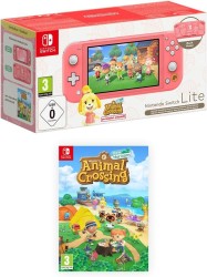 Nintendo - NINTENDO SWITCH LITE KONSOL PEMBE ISABELLES ALOHA EDITION