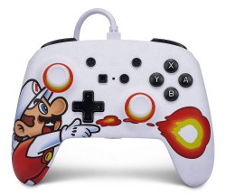Powera - PowerA Nintendo Switch Enhanced Kablolu Oyun Kumandası Fireball Mario
