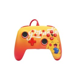 Powera - PowerA Nintendo Switch Enhanced Kablolu Oyun Kumandası Oran Berry Pikachu