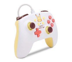 Nintendo Switch PowerA Enhanced Kablolu Oyun Kumandası Pikachu Electric Type - Thumbnail