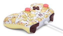 Nintendo Switch PowerA Enhanced Kablolu Oyun Kumandası Pikachu Electric Type Pattern - Thumbnail