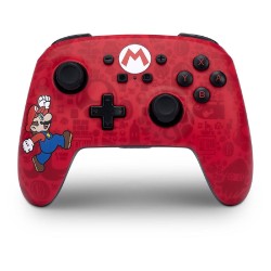 NNintendo Switch Pro Controller Lisanslı Super Mario Here We Go Mario Edition - Thumbnail