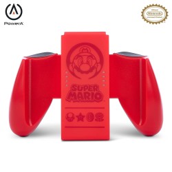 Nintendo Switch Joycon Comfort Grip Lisanslı Super Mario Red - Thumbnail