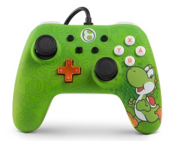Nintendo Switch PowerA Kablolu Oyun Kumandası Yoshi - Thumbnail