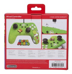 Nintendo Switch PowerA Kablolu Oyun Kumandası Yoshi - Thumbnail