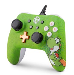Nintendo Switch PowerA Kablolu Oyun Kumandası Yoshi - Thumbnail