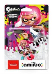 NINTENDO SWITCH SPLATOON AMIIBO PINK GIRL - Thumbnail